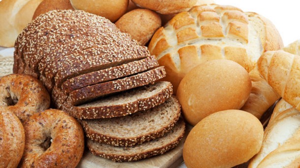 wide range of bread